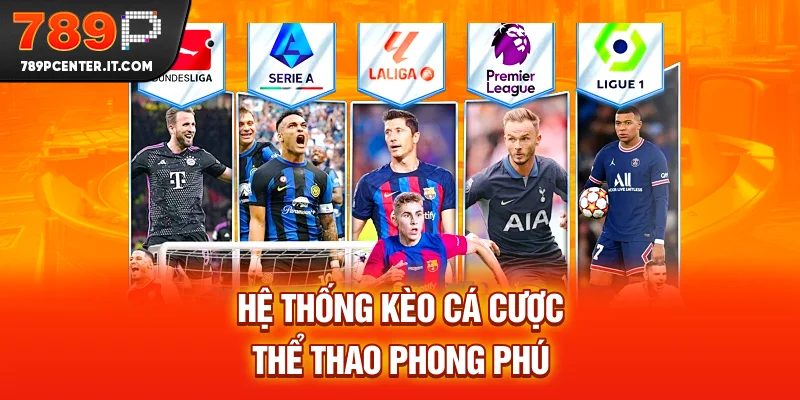 Hệ thống kèo cá cược thể thao phong phú